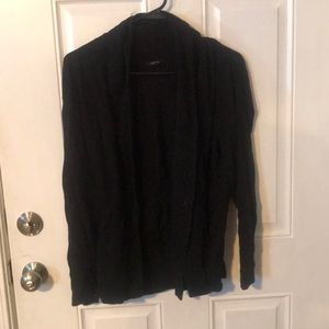 Black cardigan